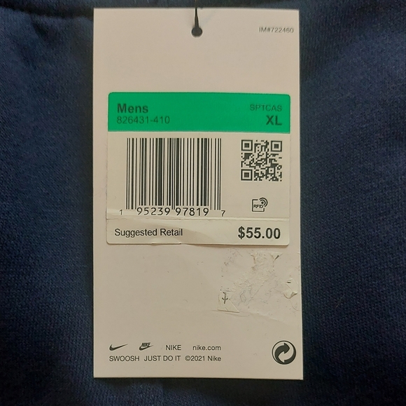 Brand New Navy Blue Nike Sweat Suit - Picture 6 of 7